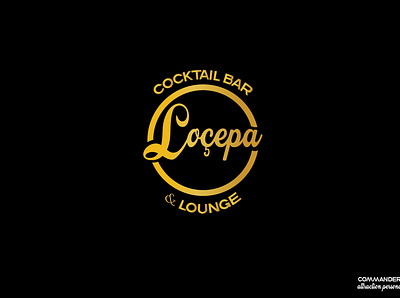 locepa logo design adobe app branding cocktail bar design graphicdesign icon logo logodesign lounge typography