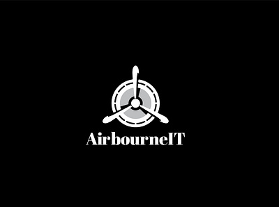 AirbourneIT logo app branding design graphicdesign icon logo logodesign pakistan typography vector