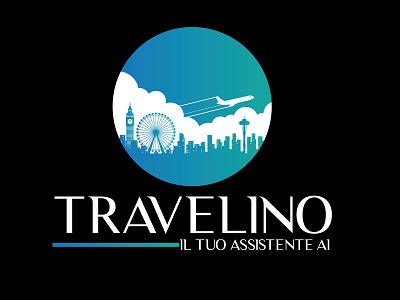 travelino logo for clinet adobe branding design graphicdesign illustration logo logodesign pakistan typography vector