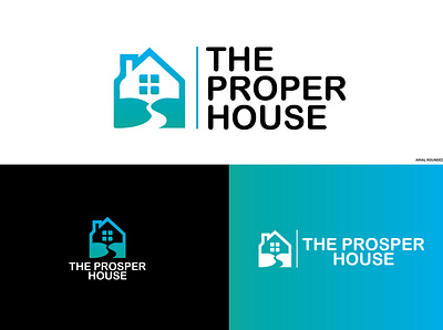 the prosper house design for client adobe branding design graphicdesign illustration logo logodesign pakistan typography vector