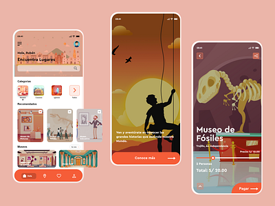 App Turismo, Ilustraciones