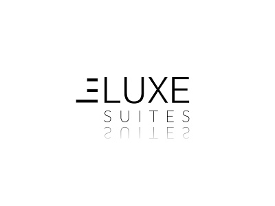 Luxe logo branding design flat logo minimal typography