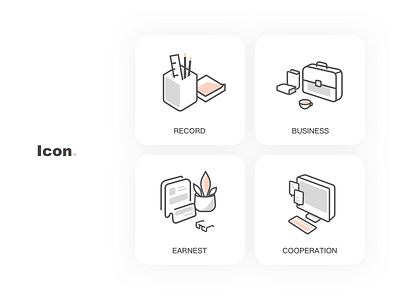 Workplace Icon ui ux 设计