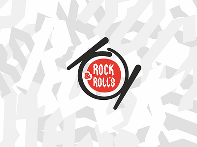 Logo for Rock Roll's brand brand design design illustration logo logotype typography vector вектор