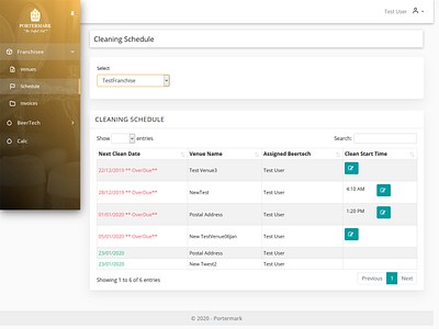 Cleaning Schedule branding design graphic design graphicdesign illustration ux vector