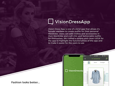 VisiondressApp - Fashion Looks Better