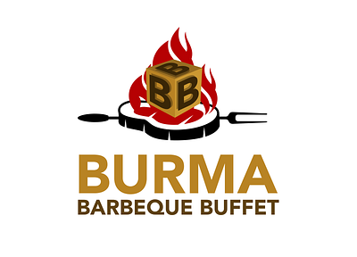 Bbb Logo barbrque bbq buffet burma hotel logo restaurant