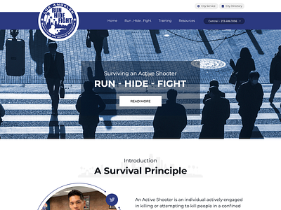 Police Department landing page emergency fight hide landing page lapd police run webiste