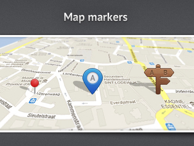 Map Markers Freebie