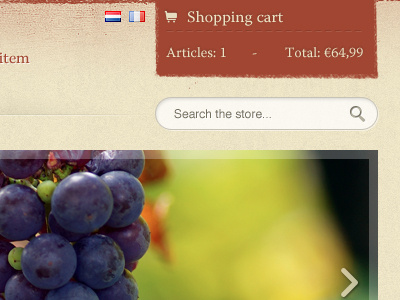 Header webshop basket cart ecommerce header red search shop shopping cart slider webshop wine yellow