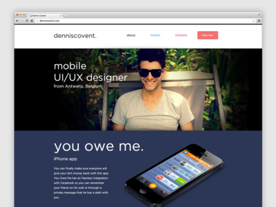 New portfolio ✔ denniscovent.com