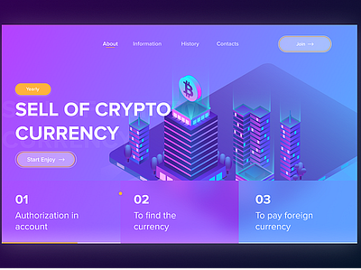 Selling Cryptocurrency bitcoin crypto wallet cryptocurrency design icon illustration typography ui ux vector wallet web webdesign website