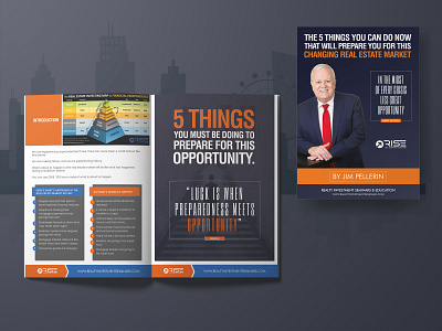 Real Estate eBook Layout and Cover adobe indesign adobe photoshop book layout design ebook cover ebook layout infographic lead magnet pdf real estate