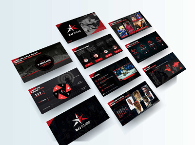 BJJ Stars Presentation Design graphicdesign keynote design keynote presentation keynote template microsoft powerpoint pitch deck design powerpoint design powerpoint template powerpoint templates prezi template