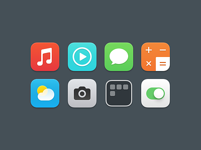 iOS7 Icons app apple icons ios7