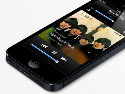 iOS Music Player app apple ios music player rebound