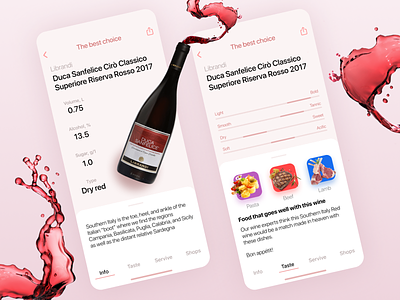 Concept wine app 🍷