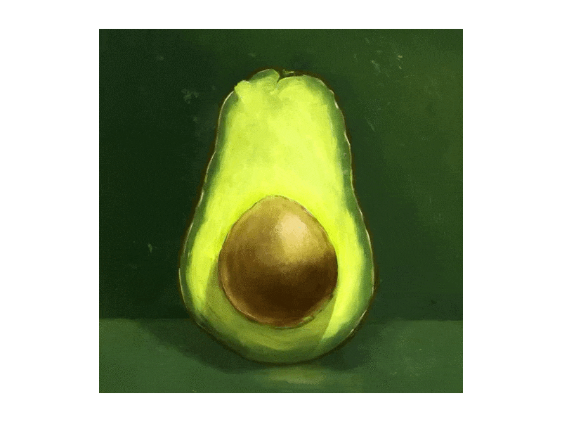 🥑 Avocado speedpaint animation art artwork illustration procreate speedpaint