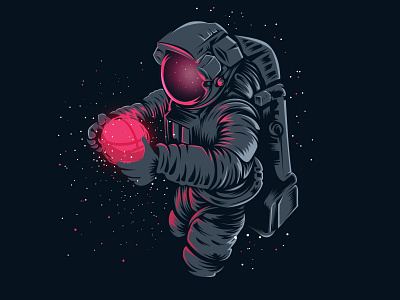 Dribbble in Space