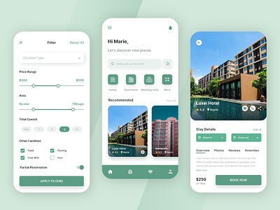 Hotel & Event Booking App