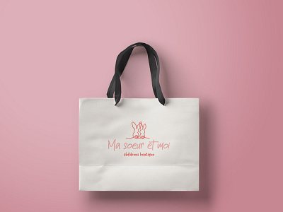 Childrens Boutique 'Ma Soeur et moi' boutique branding logodesign