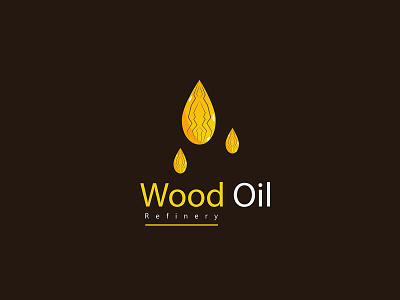 Wood Oil Logo Design animation app branding creativity design designs graphics illustration logo mind map vector