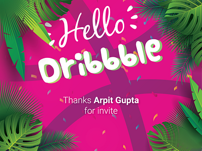 Hello Dribbble