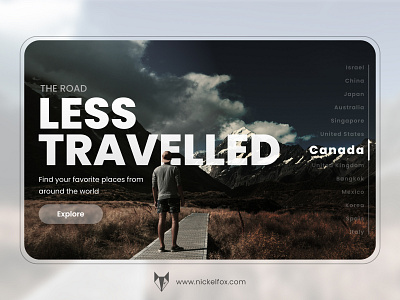 Travel Concept Landing Page