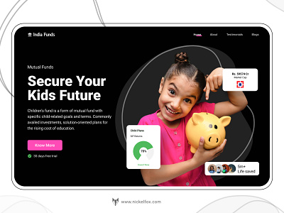 Concept Mutual Funds || Hero Landing Page