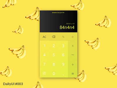 Daily UI 004 Calculator - Mobile