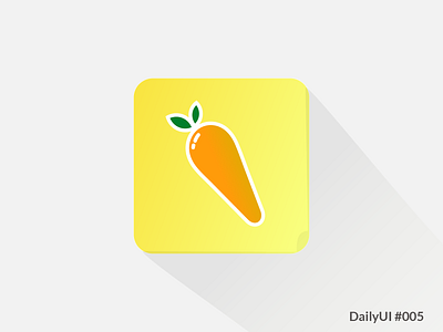 Daily UI 005 App Icon daily 100 challenge dailyui illustration logo ui user interface design vector
