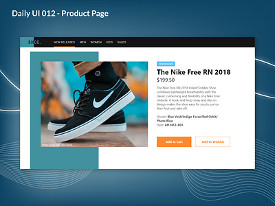 Daily UI 012 - Ecommerce Product Page