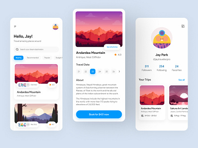 Travel App Concept