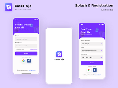 Catet Aja | Notes Mobile App Exploration 2
