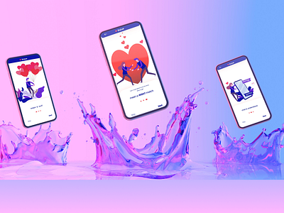 Dating App - Onboarding Concept