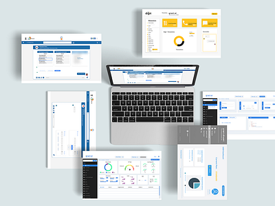 Dashboards design - Landing Page