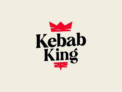 Kebab King | Logo design brno design fastfood kebab logo vector