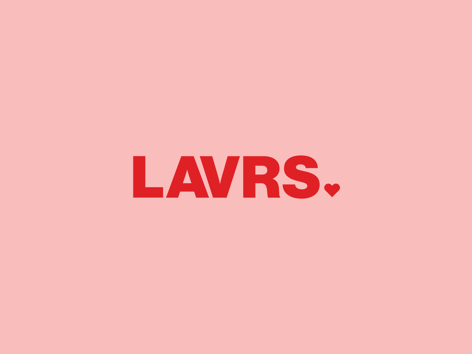 LAVRS | Logo animation agency animation graphic design lavrs logo love vector