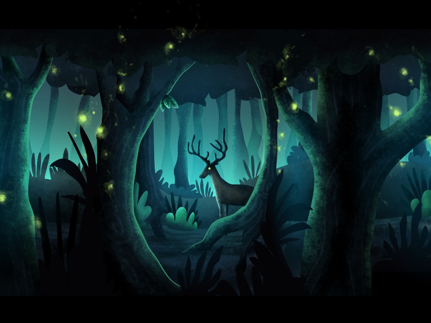 Forest Scene by Sebastian Appel on Dribbble