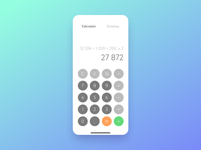 Calculator — Daily UI 4