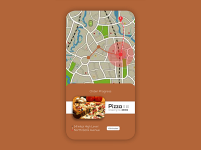 DailyUI #020 Location Tracker