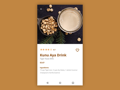 DailyUI #045 #Info Card dailyui app designer