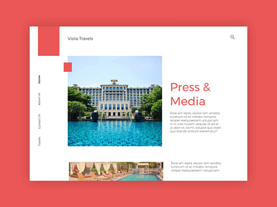 DailyUI #051 #Press Page dailyui app designer