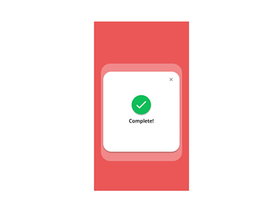 DailyUI #054 #Confirmation