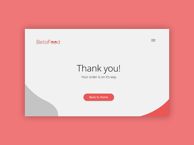 DailyUI #077 #Thank You dailyui app designer