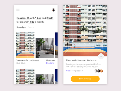 Discover app design estate ios real ui ux