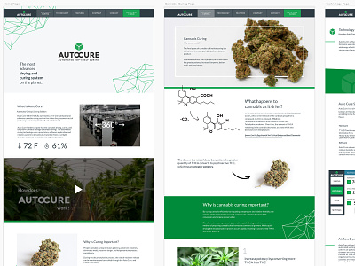 Auto Cure website mockup navigation sketch uid web design website website design