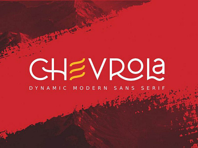 Al Chevrola - Free Dynamic Sans Font