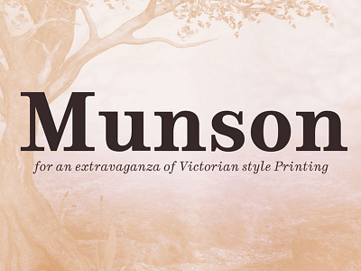 Munson - Free Victorian style font font font family free font free fonts freebie freebies typeface typefaces typogaphy typography