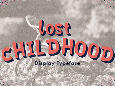 Lost Childhood - free bold display font